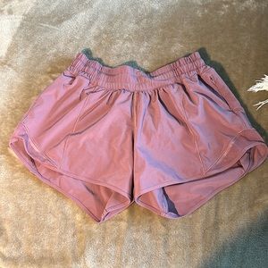 Lilac LuluLemon Shorts 4